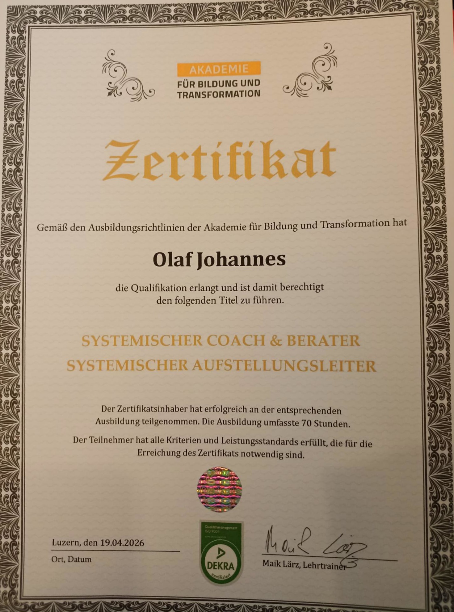 Systemischer Coach